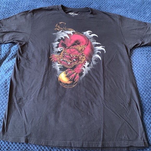 Mens graphics t-shirt - Picture 2 of 4